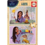 Educa Träpussel - 2 x 50 Delar - Ãnska